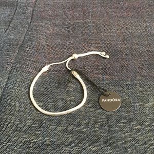 Pandora Moments Snake Chain Slider Bracelet